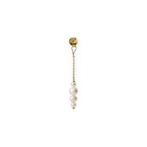Stine A, Pearl Berries Behind Ear Earring i forgyldt sterlingslv