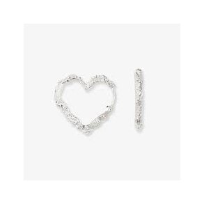 Camille Brinch, Heart Crush Hoops i sterlingslv
