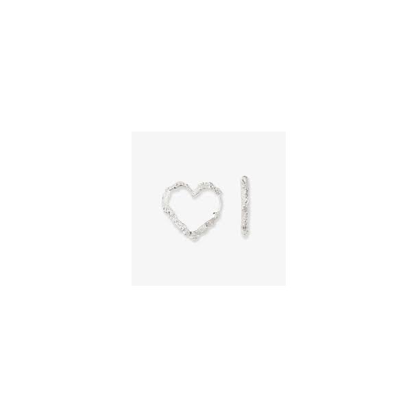 Camille Brinch, Heart Crush Hoops i sterlingslv