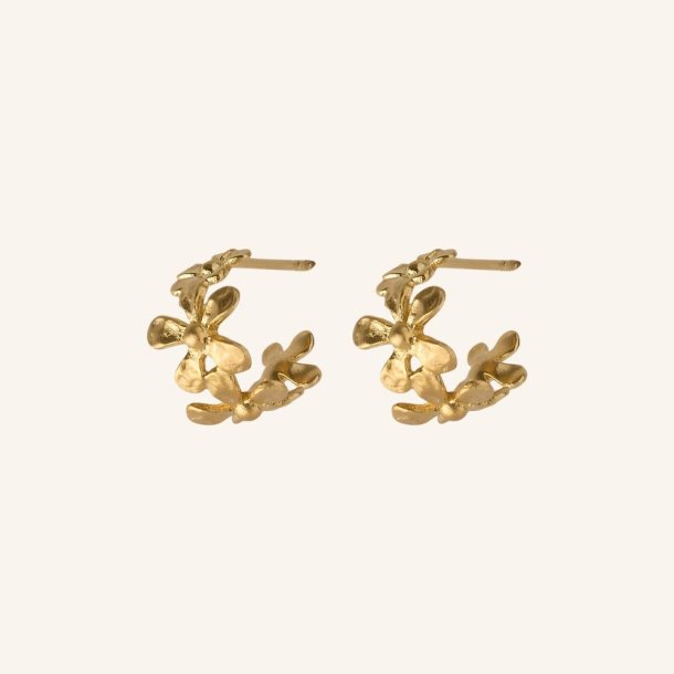 Pernille Corydon, Wild Poppy Hoops i forgyldt slv
