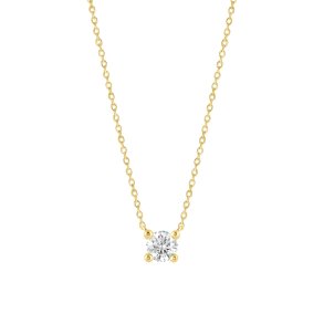 Mllers Collection Emily collier, 14kt guld med 0,50ct lab grown diamant