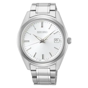 Seiko, SUR307P1 herreur, st�l/hvid