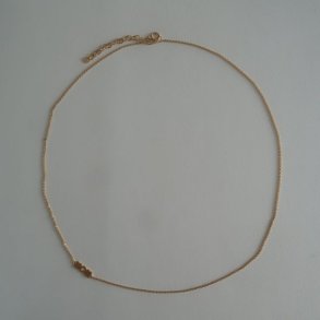 Wow mom halskde i forgyldt slv