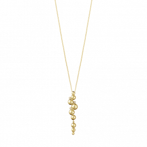 Georg Jensen Moonlight Grapes halskde i 18kt guld