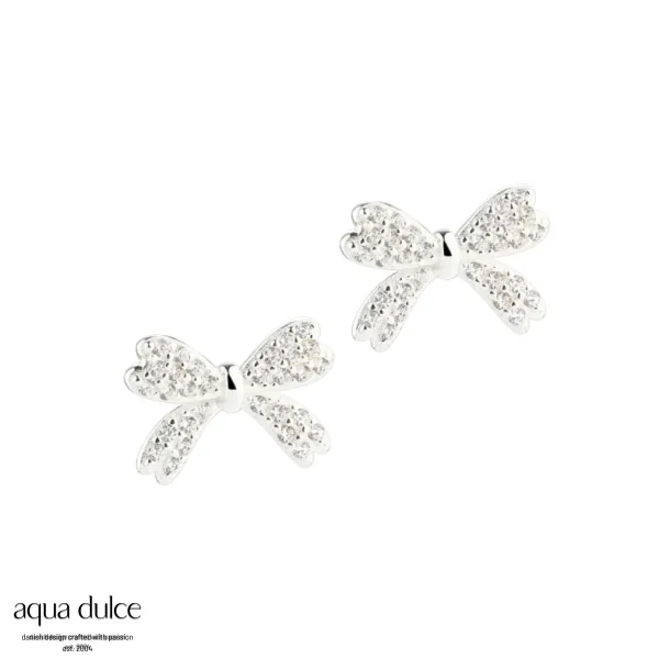 Aqua Dulce Big darling bow �restikker i sterlings�lv