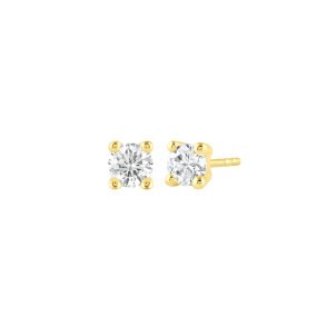 Mllers Collection Emily rringe, 14kt guld med 0,50ct lab grown diamanter i alt
