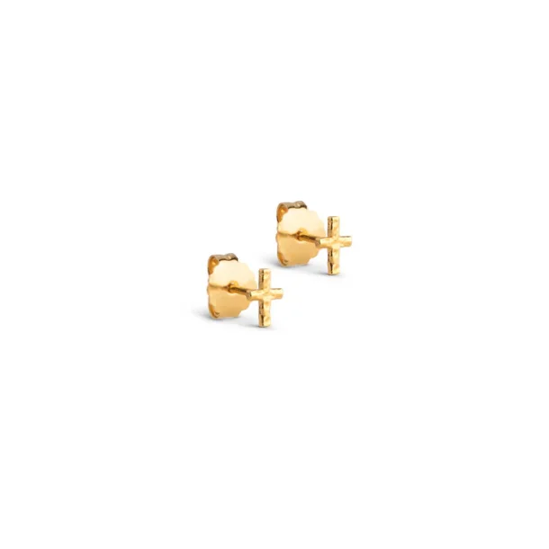 Enamel, Protective cross �restikker i forgyldt s�lv