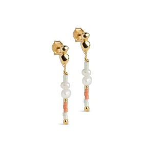 Enamel, Nara �reringe i forgyldt sterlings�lv