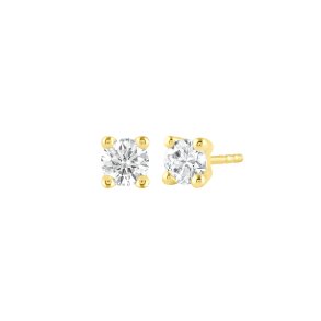 Mllers Collection Emily reringe, 14kt guld med 1,0ct lab grown diamanter i alt