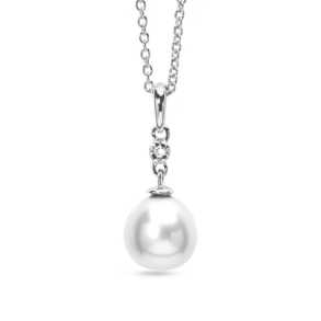 By Müller Special Edition perlevedhng i 14kt hvidguld