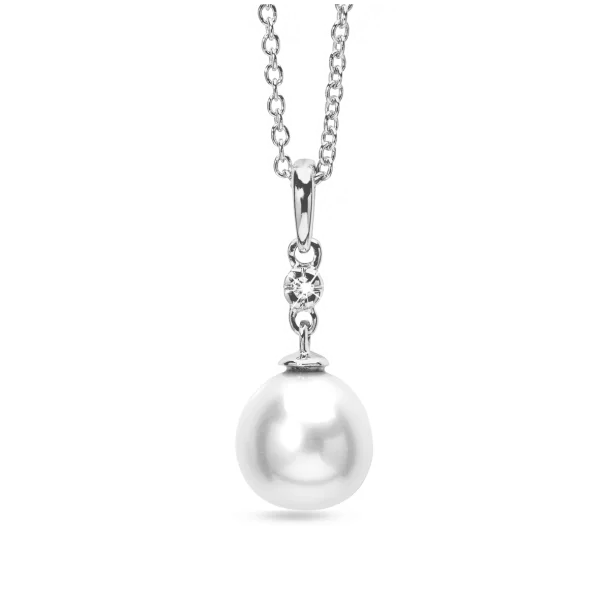 By M&uuml;ller Special Edition perlevedhng i 14kt hvidguld