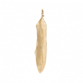 Ole Lynggaard Leaves vedhng, 18kt guld, mellem