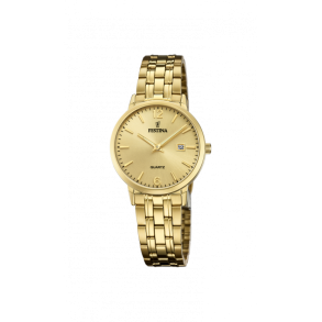 Festina F20514/3 classic dameur i gulddouble