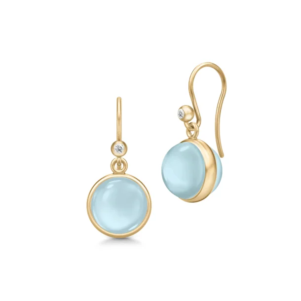 Julie Sandlau, Prime Earrings Milky Aqua