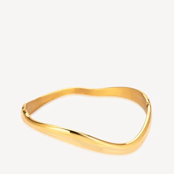 Sistie 2nd, Wavy armring i forgyldt stl